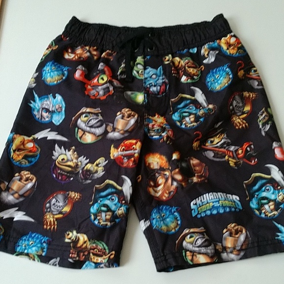 Skylanders Other - Skylanders Swap Force Swim Trunks Shorts Size 14